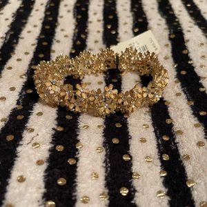 New with Tags Talbots flower bracelet